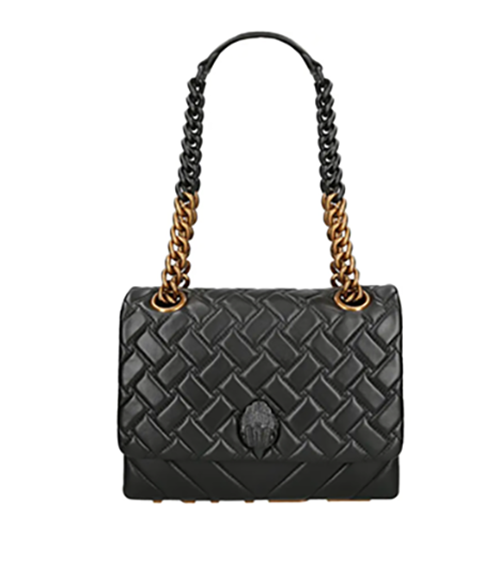 Black Large Kensington Kurt Shoulder Bag