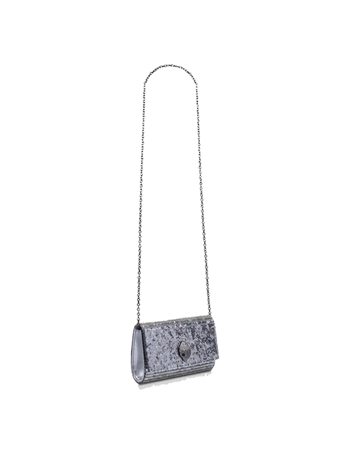 Silver Party Eagle Clutch