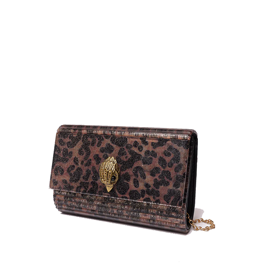 Mid Brown Party Eagle Clutch