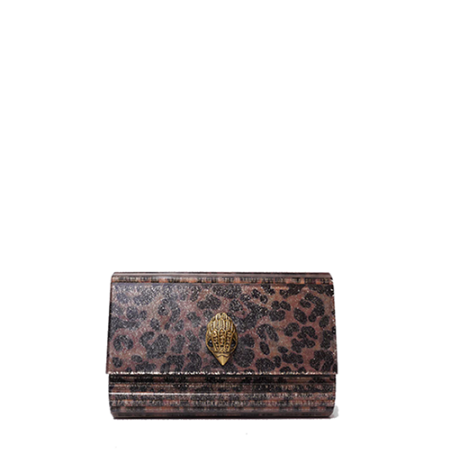Mid Brown Party Eagle Clutch