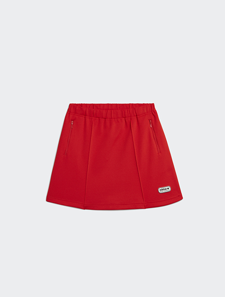 ADIDAS X LOTTA VOLKOVA RED TENNIS SKIRT