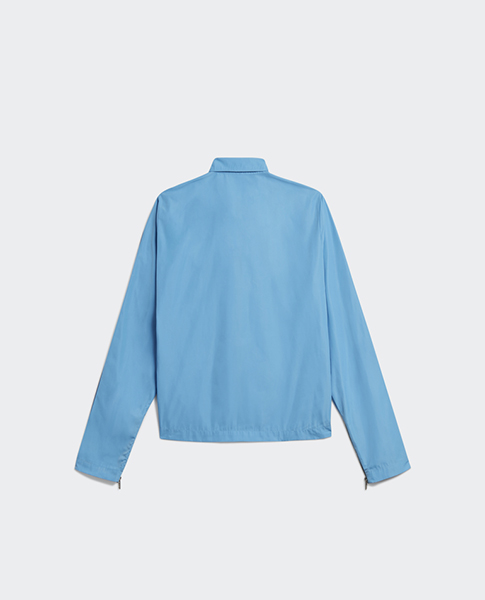 ADIDAS X LOTTA VOLKOVA LT BLUE ZIP SHIRT