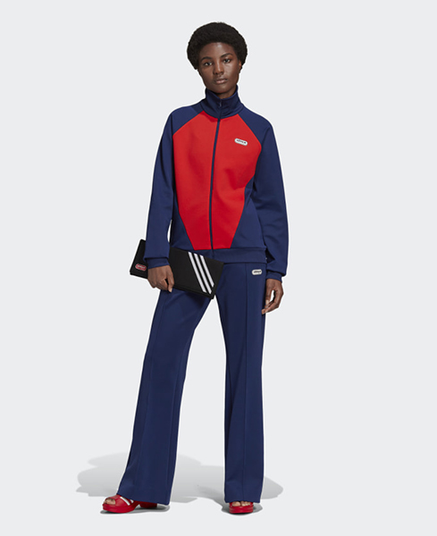 ADIDAS X LOTTA VOLKOVA DARK BLUE TRACK PANTS PODIUM TP
