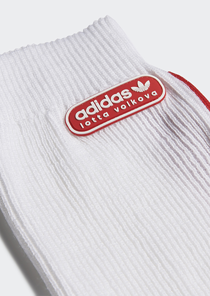 ADIDAS X LOTTA VOLKOVA WHITE/RED SOCKES