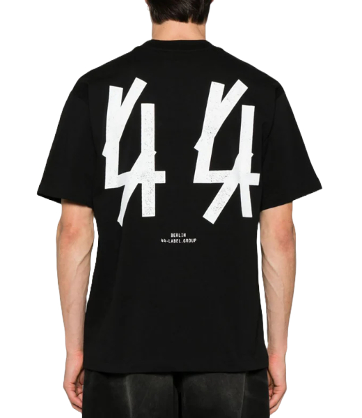 Tee New Bobai Black+44 Front Row White