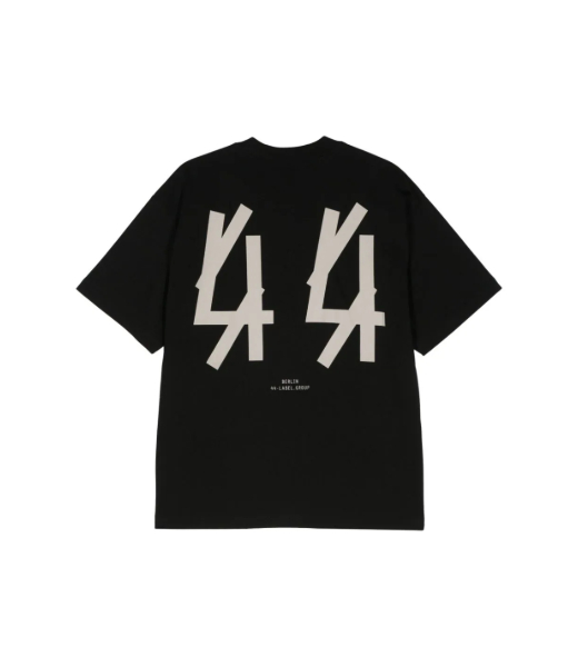 Tee New Bobai Black+44Solid Dirty White T-Shirt