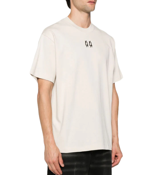 Tee New Bombai Dirty White+Crinkled 44 Blk