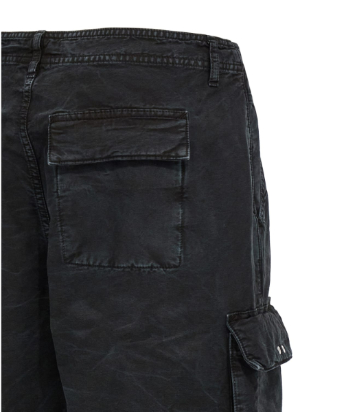 Off Black Trianon Cargo Mid Canvas Traouser