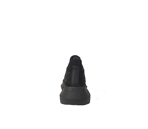 Ramona Slip On Black Logo Sneakers