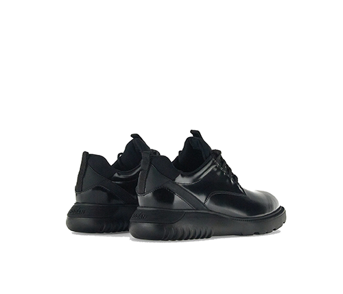 H600 Black Lace Ups