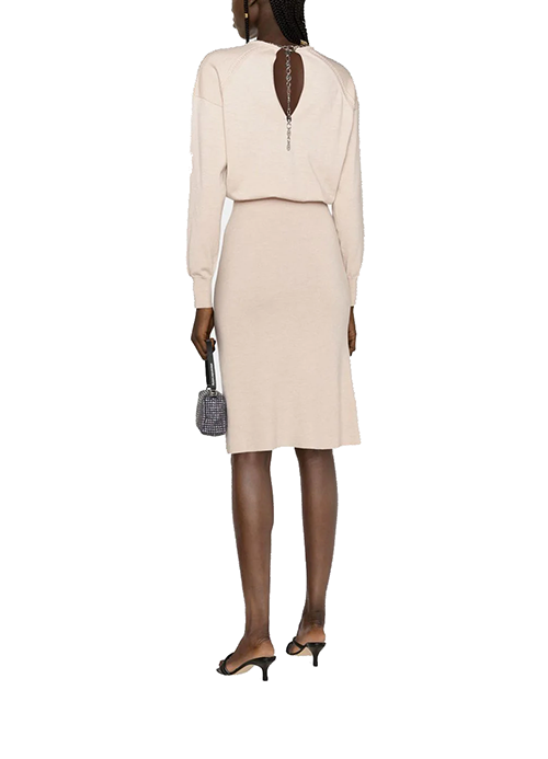 Beige Clair Long Dress