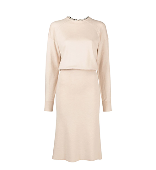 Beige Clair Long Dress