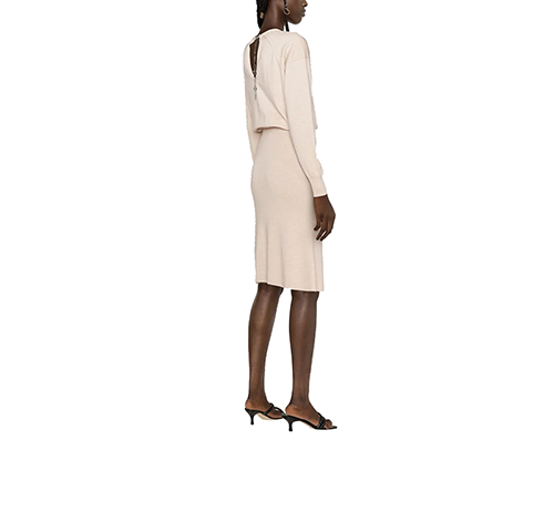 Beige Clair Long Dress