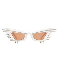 Mask Y7 White & Silver Sunglasses