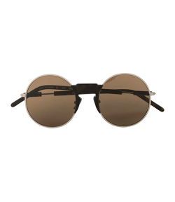 Mask Z2 Silver & Brown Sunglasses