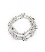 Crystal Wire Knot Necklace