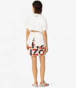 Kenzo Sport Open Back White T-Shirt