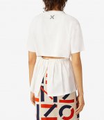 Kenzo Sport Open Back White T-Shirt