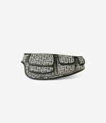 Kenzo Logo Grey Belt Bag
