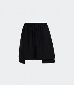 Oversized Black Short