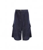 Stretch Navy Hooded Vest