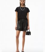Foundation JSY Shrunken Paint Logo Black Tee