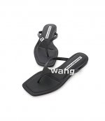 Ivy Flat Thong Black Sandal