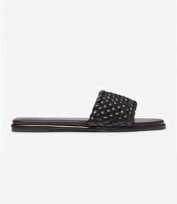 Amelia Flat Black Slide