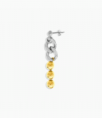 Ball & Chain Gold Earring