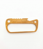 3 Fingers Gold Ring