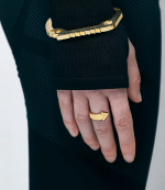 Carbiner Gold Cuff