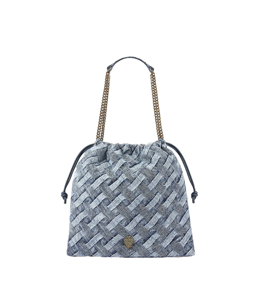 Kensington Drawstring Denim Bag