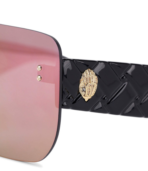 Kensington Visior Mirror Black  Sunglasses