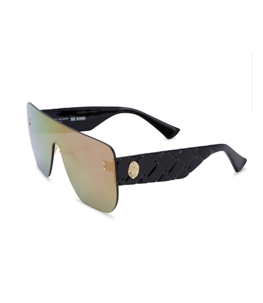 Kensington Visior Mirror Black  Sunglasses