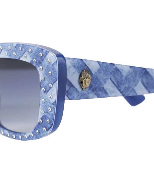 ShoreditchGem Rectangle Fuxia Sunglasses