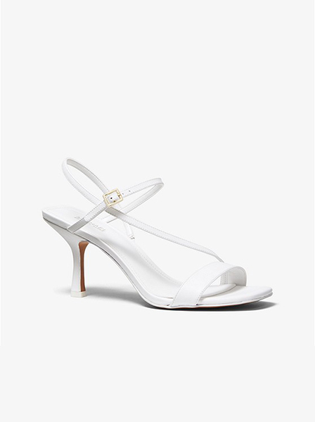 MICHAEL MICHAEL KORS TASHA OPTIC WHITE SANDAL