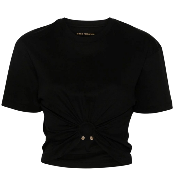 Top Black With Gold Piercing