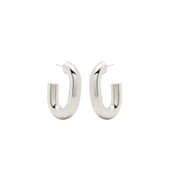 Silver Hoops Earrings