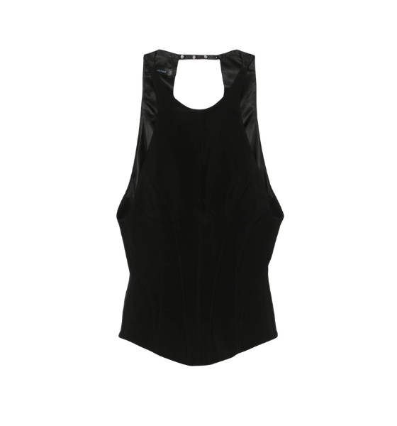 Black Gilet Top