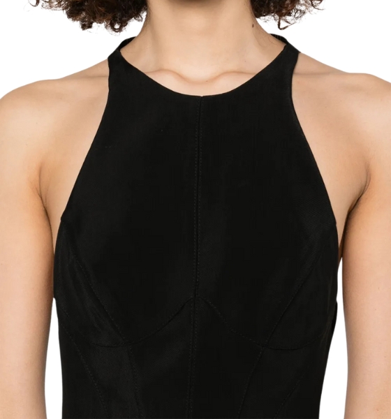 Black Gilet Top