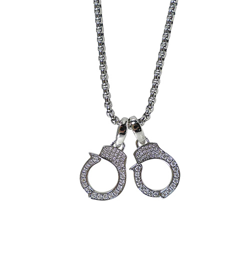 Handcuffs Silver Chain