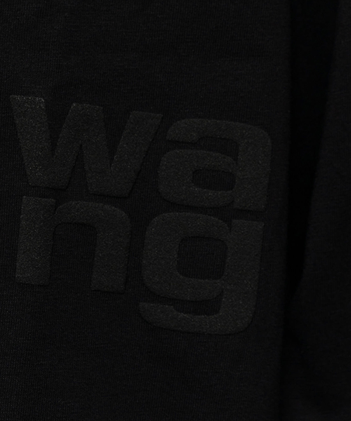 Foundation Black Tee With Puff Paint Logo