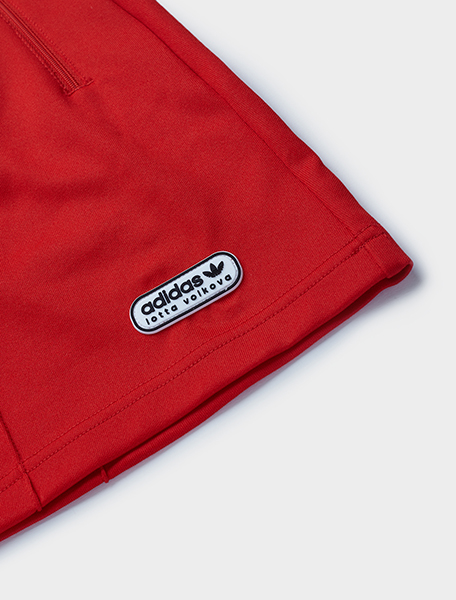 ADIDAS X LOTTA VOLKOVA RED TENNIS SKIRT