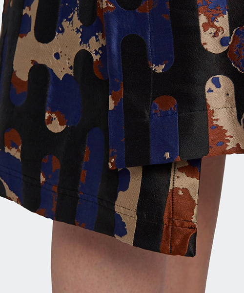 Camo Jacquard Skirt
