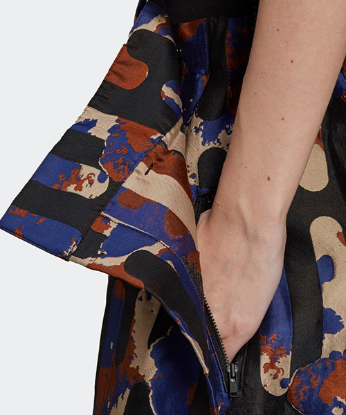 Camo Jacquard Skirt