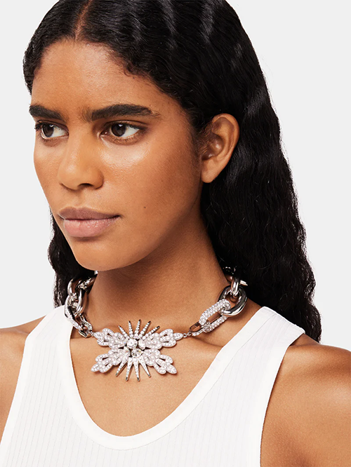 Silver Collier Chocker