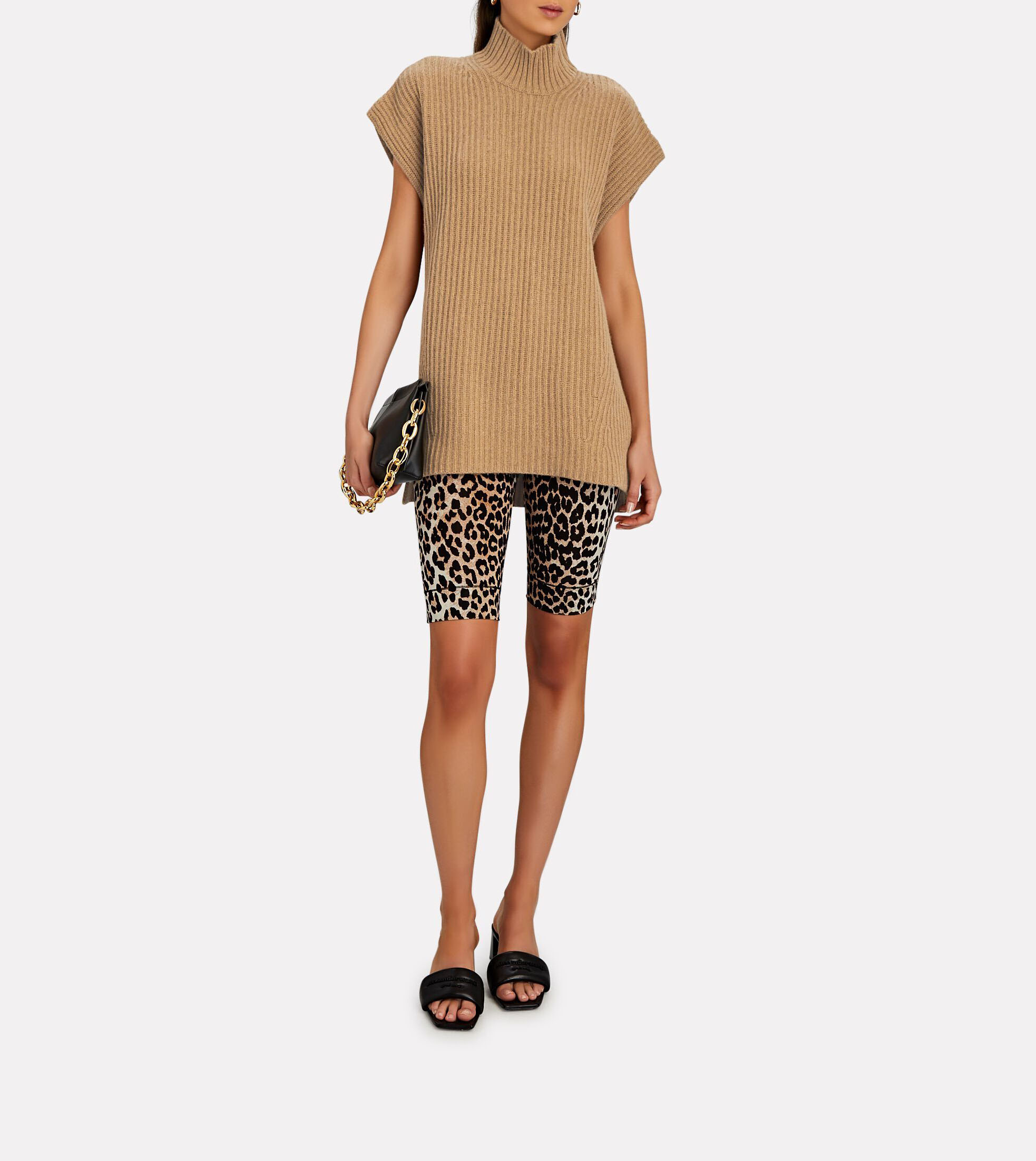 Animal Print Short Leggings