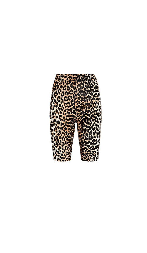 Animal Print Short Leggings