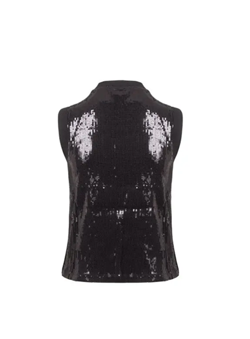 Sleeveless Sequin Top
