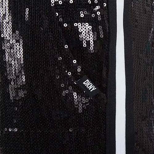 Black Sequin Jogger Pants